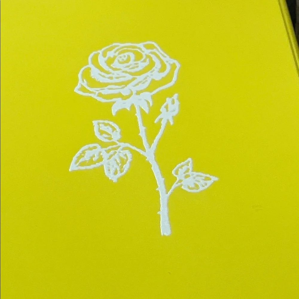 5for$10 Yellow White Rose Line-art iPhone 13 Phone Case Protective Case NWT